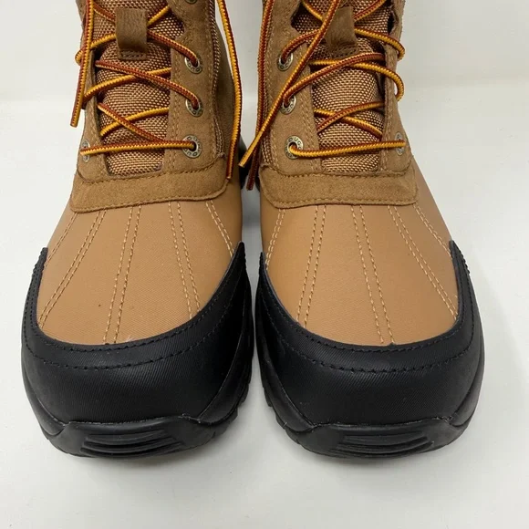 New UGG Men's Emmett Duck Boot Hi Chestnut Sz 9